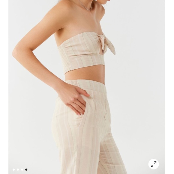 2/$10 Urban Outfitters Just In Time Tie Front Tube - Picture 4 of 10